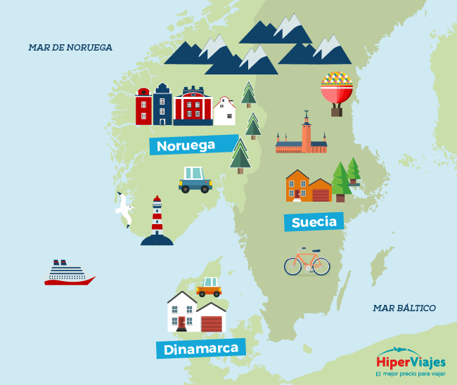 Escandinávia: 3 países, 3 reinos e 3 destinos incríveis 